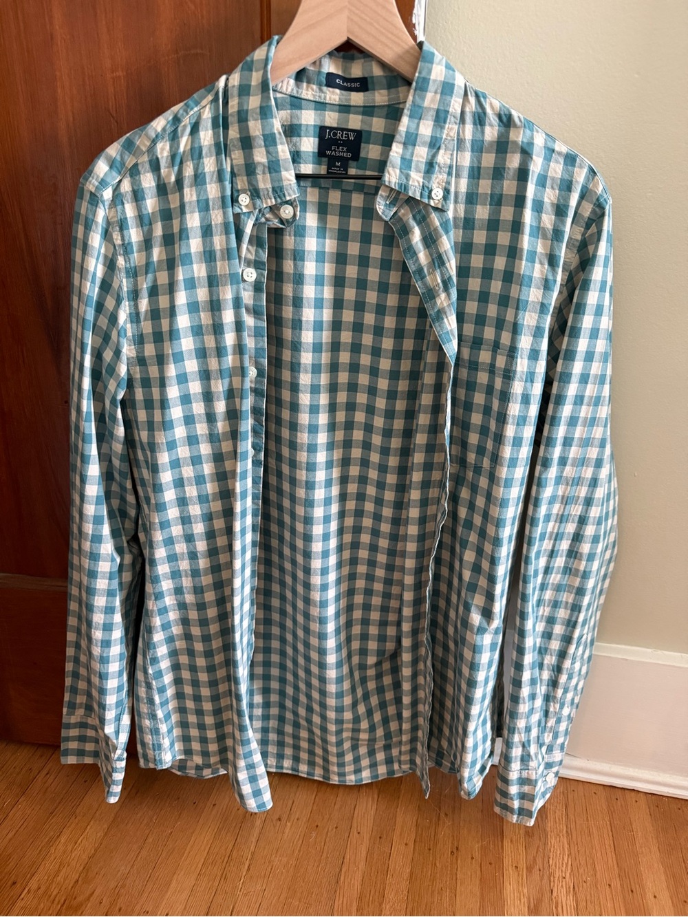J. Crew Factory Flex Wash Classic Fit Button Down